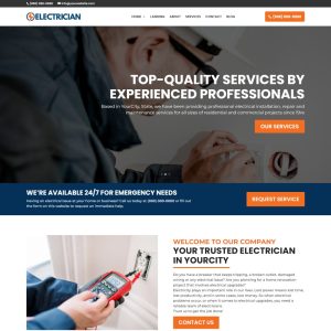 Electrician Website