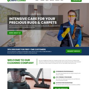 Carpet Cleaner Website